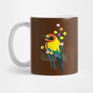 Colorful Bird Mug